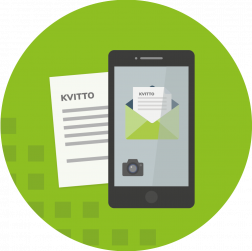 Scanna och skicka in kvitton