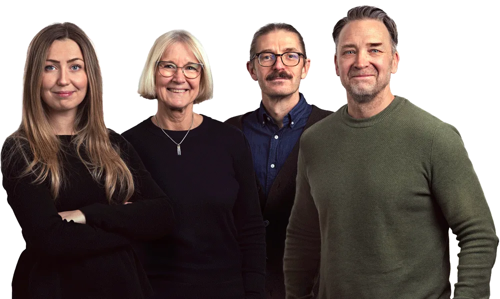 eReda gruppbild på personal